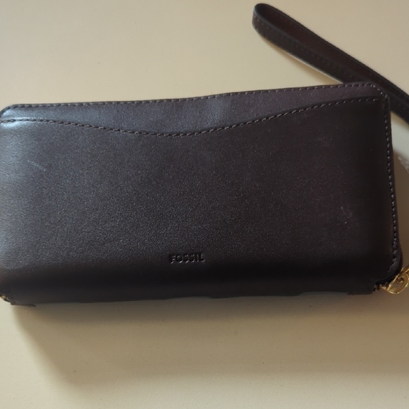 NWT Fossil Patchwork Wristlet Wallet - Picture 3 of 5